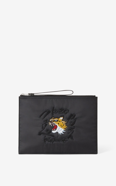 Kenzo Men Kenzo X Kansaiyamamoto Pouch Black